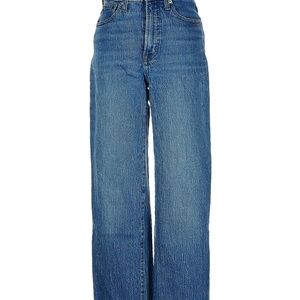 Madewell Blue Flare & Wide Leg Jeans